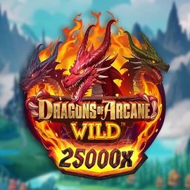 Dragons of Arcane Wild slot icon by Foxium, available at Spinorhino Casino