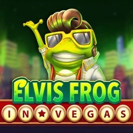 Elvis Frog In Vegas slot visual from BGAMING available on spinorhinocasinos.gr