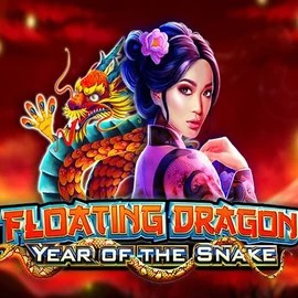 Official Slots logo: Floating Dragon Year of the Snake by Pragmatic Play at Spinorhino Casino