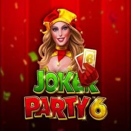 Joker Party 6 slot visual from Greentube available on spinorhinocasinos.gr