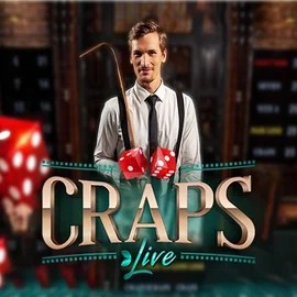 Live Craps casino game by Evolution – featured logo at Spinorhino Casino