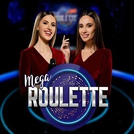 Mega Roulette logo – Live Casino by Pragmatic Play at Spinorhino Casino