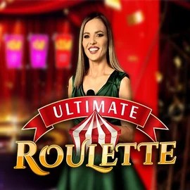 Ultimate Roulette game by Ezugi – logo hosted on Spinorhino Casino