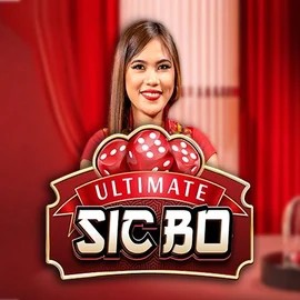 Official Live Casino logo: Ultimate Sic Bo by Ezugi at Spinorhino Casino