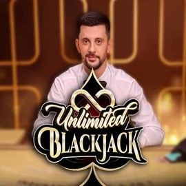 Live Casino logo of Unlimited Blackjack from Ezugi at Spinorhino Casino